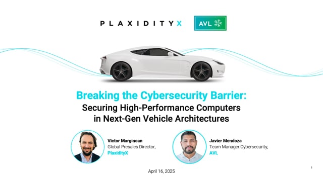 Breaking the cybersecurity barrier: securing High-Performance Computers in next-gen vehicle architectures