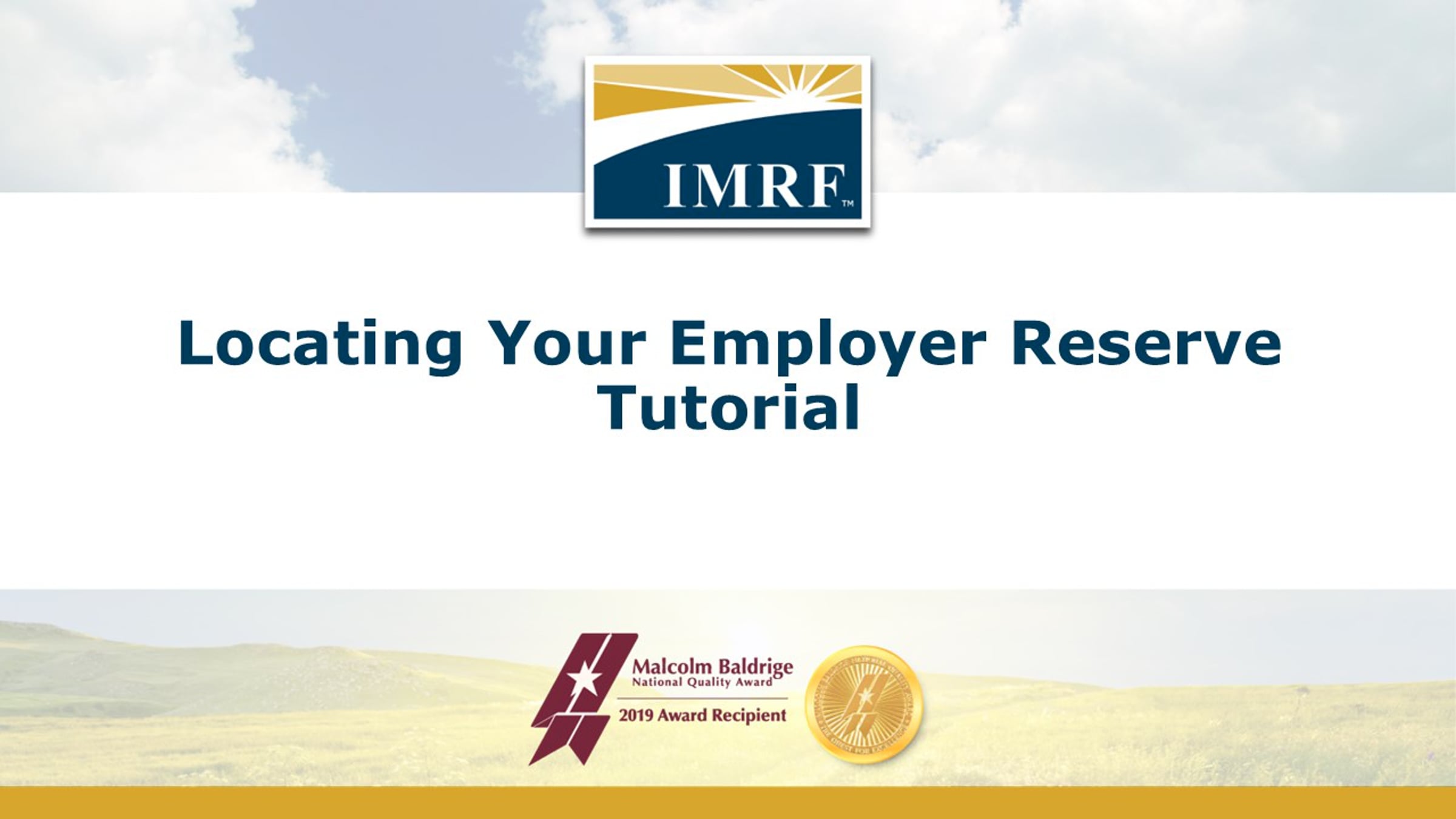 IMRF Reserve Statement | Videos & Movies on Vimeo