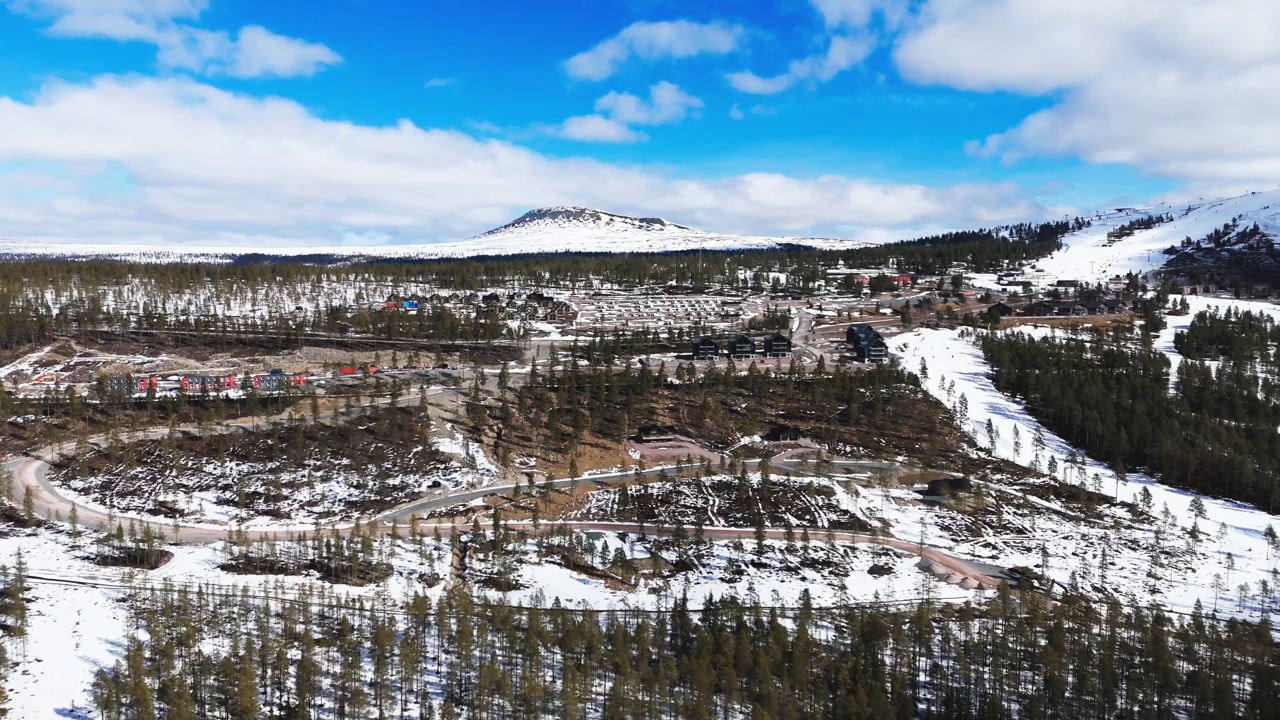 Tomt på Nedre Parkbyvägen 13 Idre Fjäll Älvdalens kommun - video