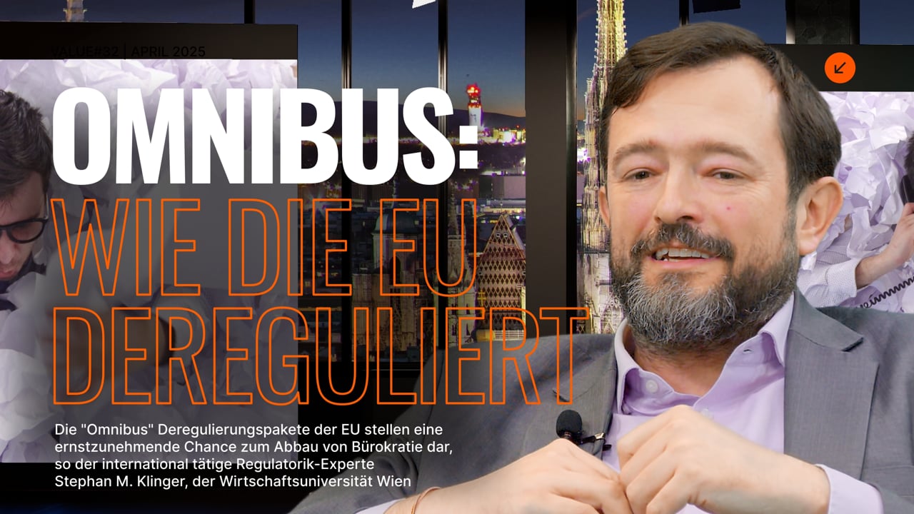 Value #32 Der Finanztalk – Omnibus – Wie die EU dereguliert