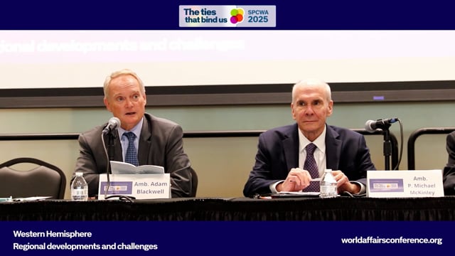 Western Hemisphere Regional developments and challenges