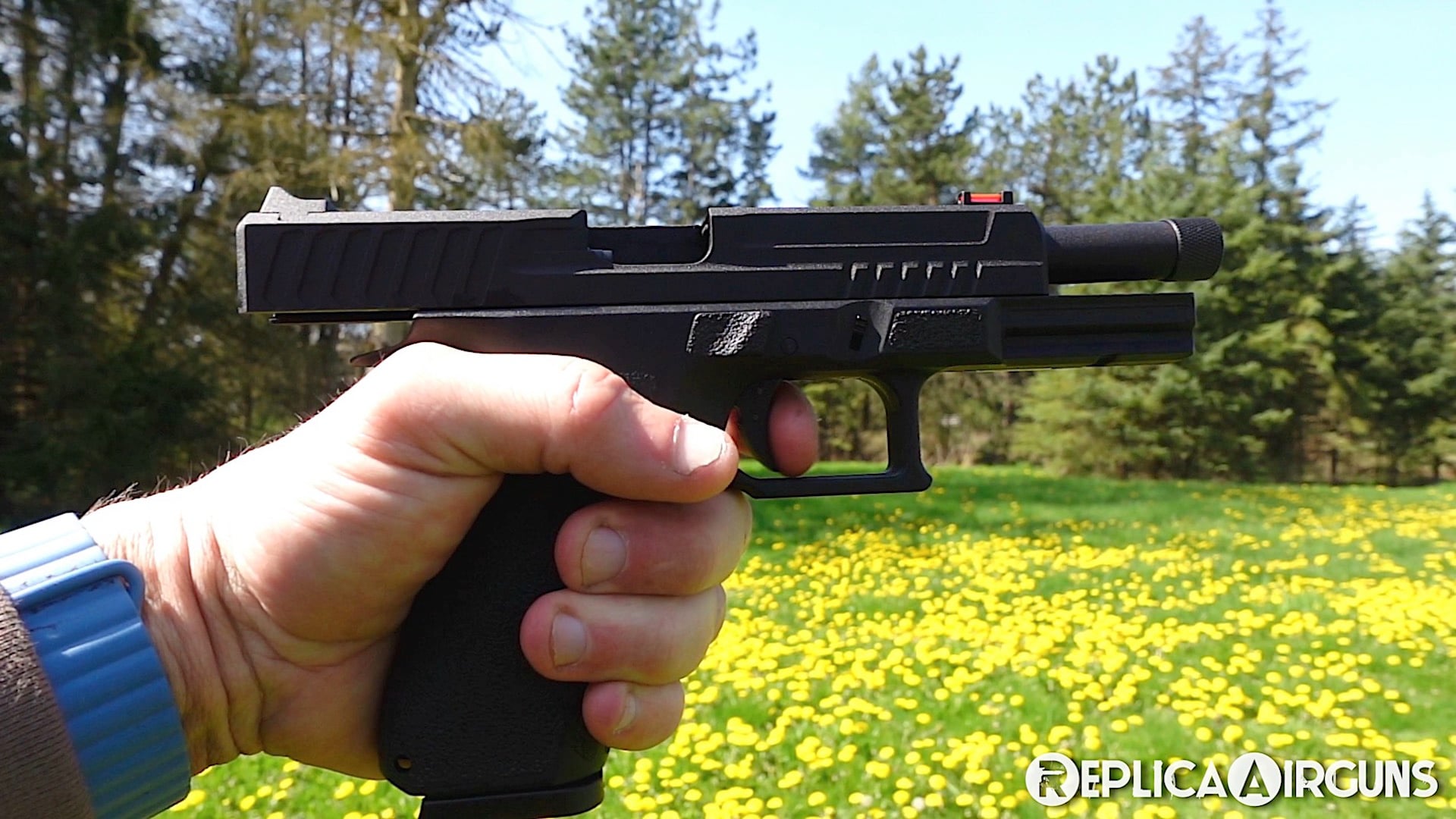KJWorks KP-13 TBC CO2 Blowback Airsoft Pistol Field Test Review