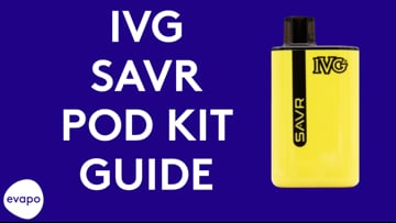 IVG Pro 12 pod vape kit guide