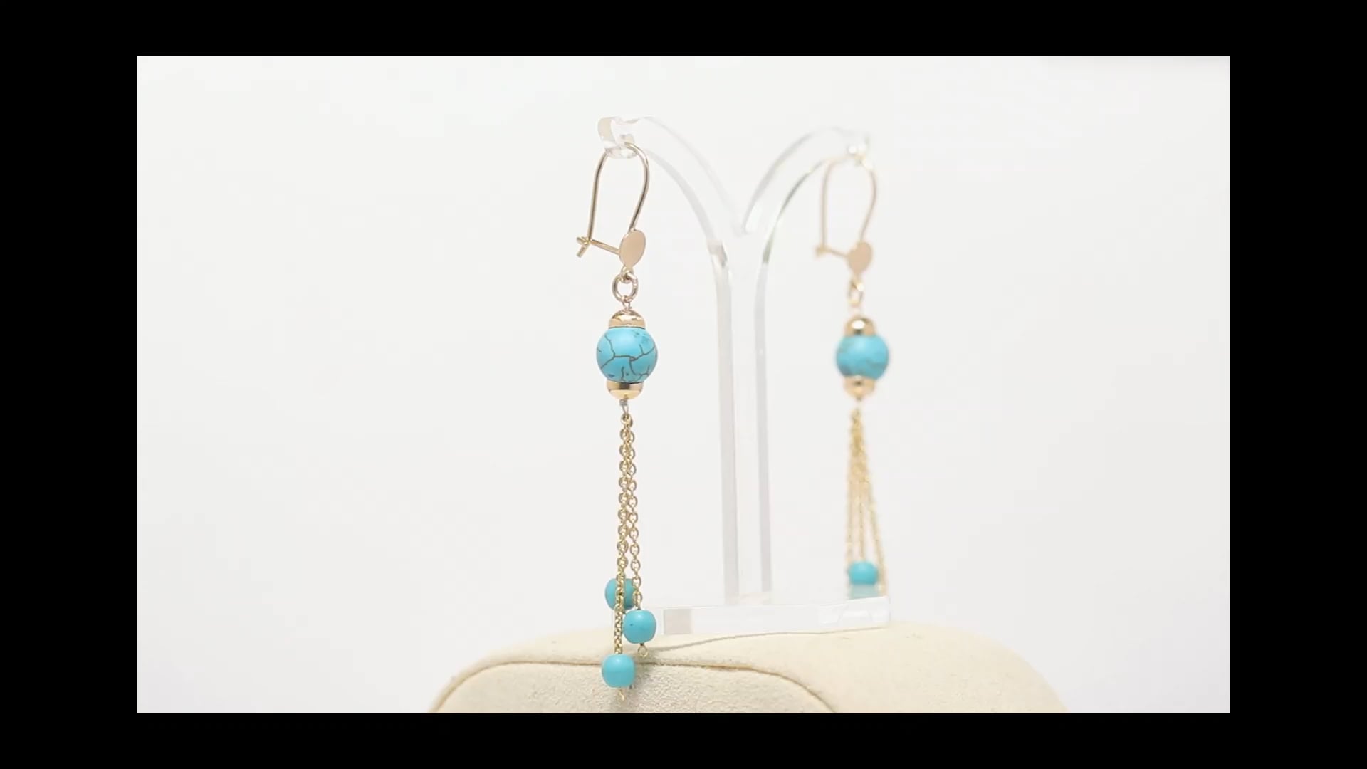 Boucles D'oreilles Vintage Alpaca & Turquoise – Vieux Stock Neuf, état Parfait, Années 70