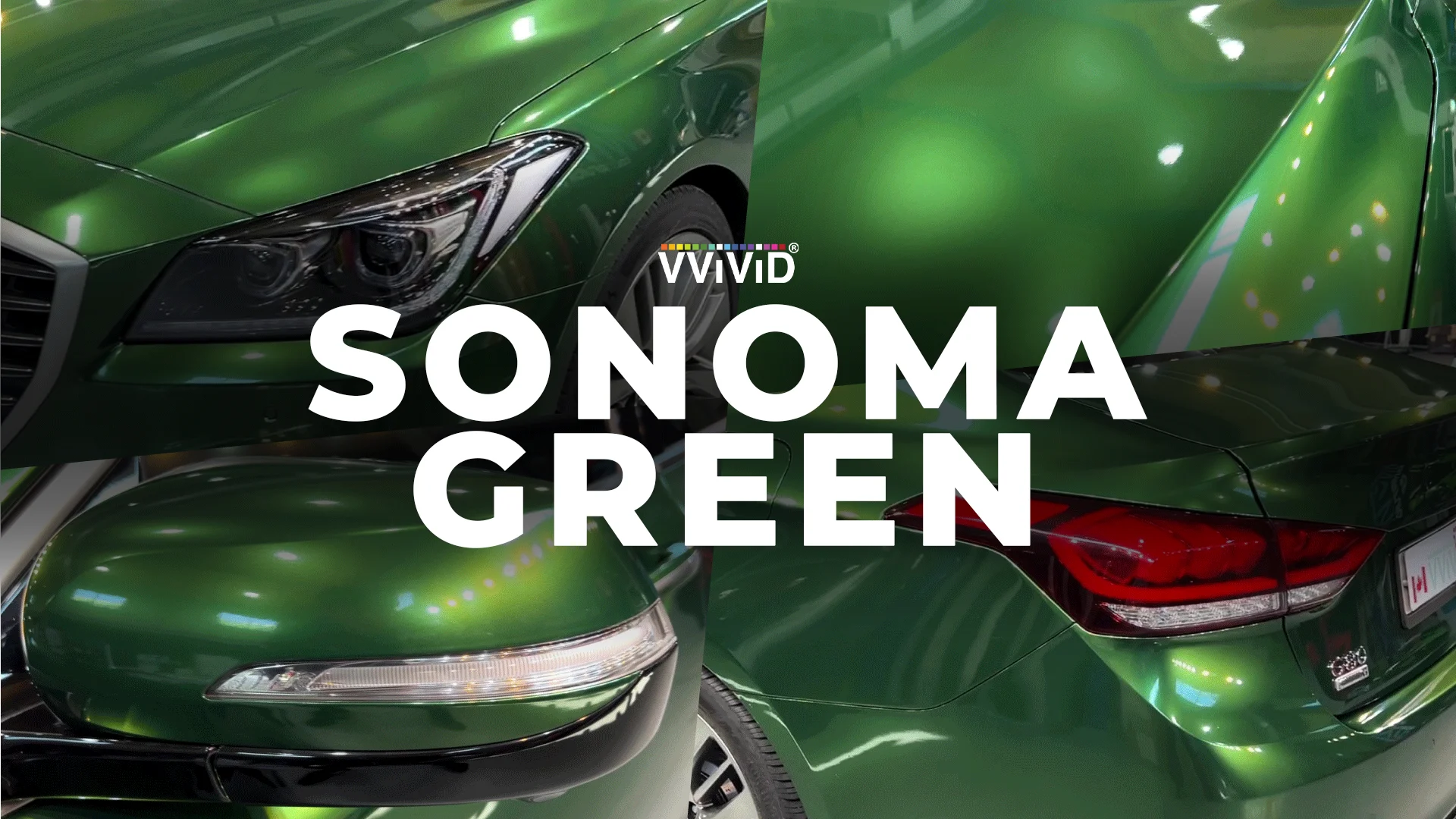 ULTRA-GLOSS® Metallic Sonoma Green - Glossiest vinyl wrap ever