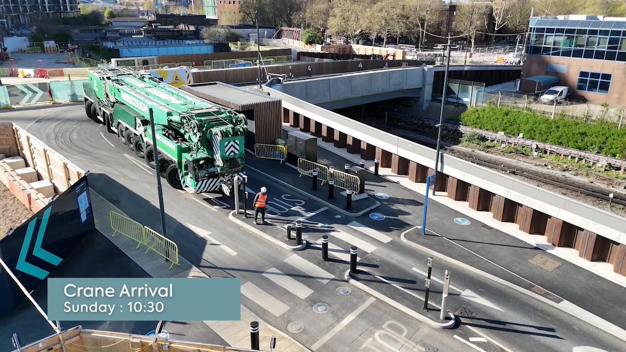 Imperial College, White City - Bridge Removal