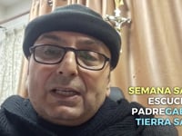 Mensaje desde Tierra Santa  del P. Gabriel Romanelli