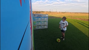 Skill 3) Passing - Inside Left Foot 1 Touch