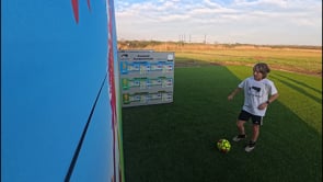 Skill 3) Passing - Inside Right Foot 1 Touch