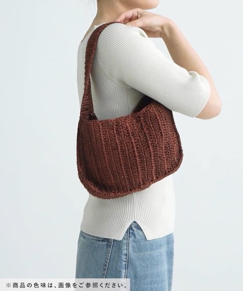 メタリックニットバッグ | [公式]アパートバイ （A part by）通販