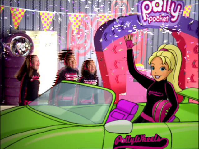 Polly pocket deals car game