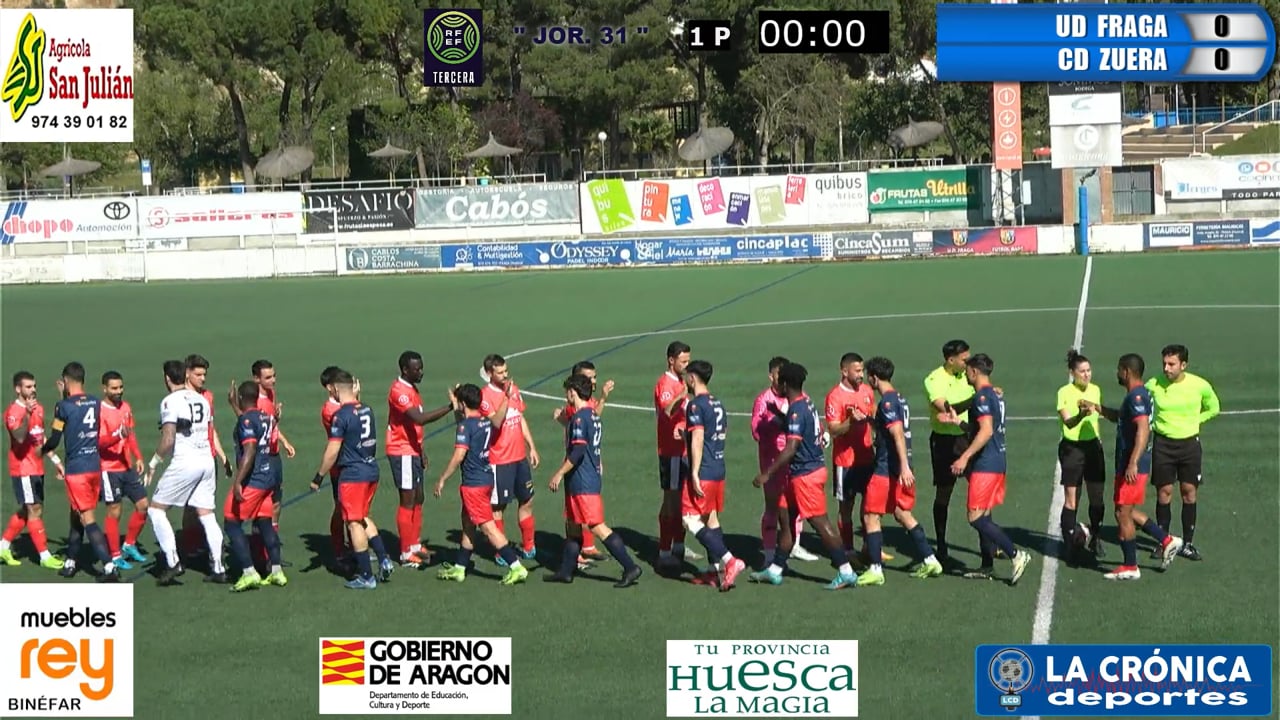 (RESUMEN) UD Fraga 0-0 CD Zuera / Jor. 31 / Tercera Rfef