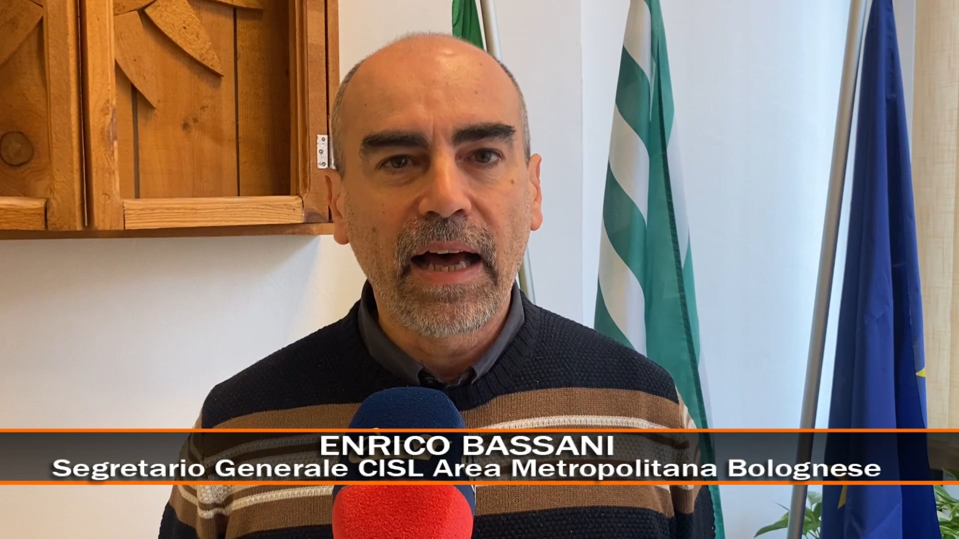Le priorità di Enrico Bassani, rieletto segretario generale della Cisl città metropolitana di Bologna