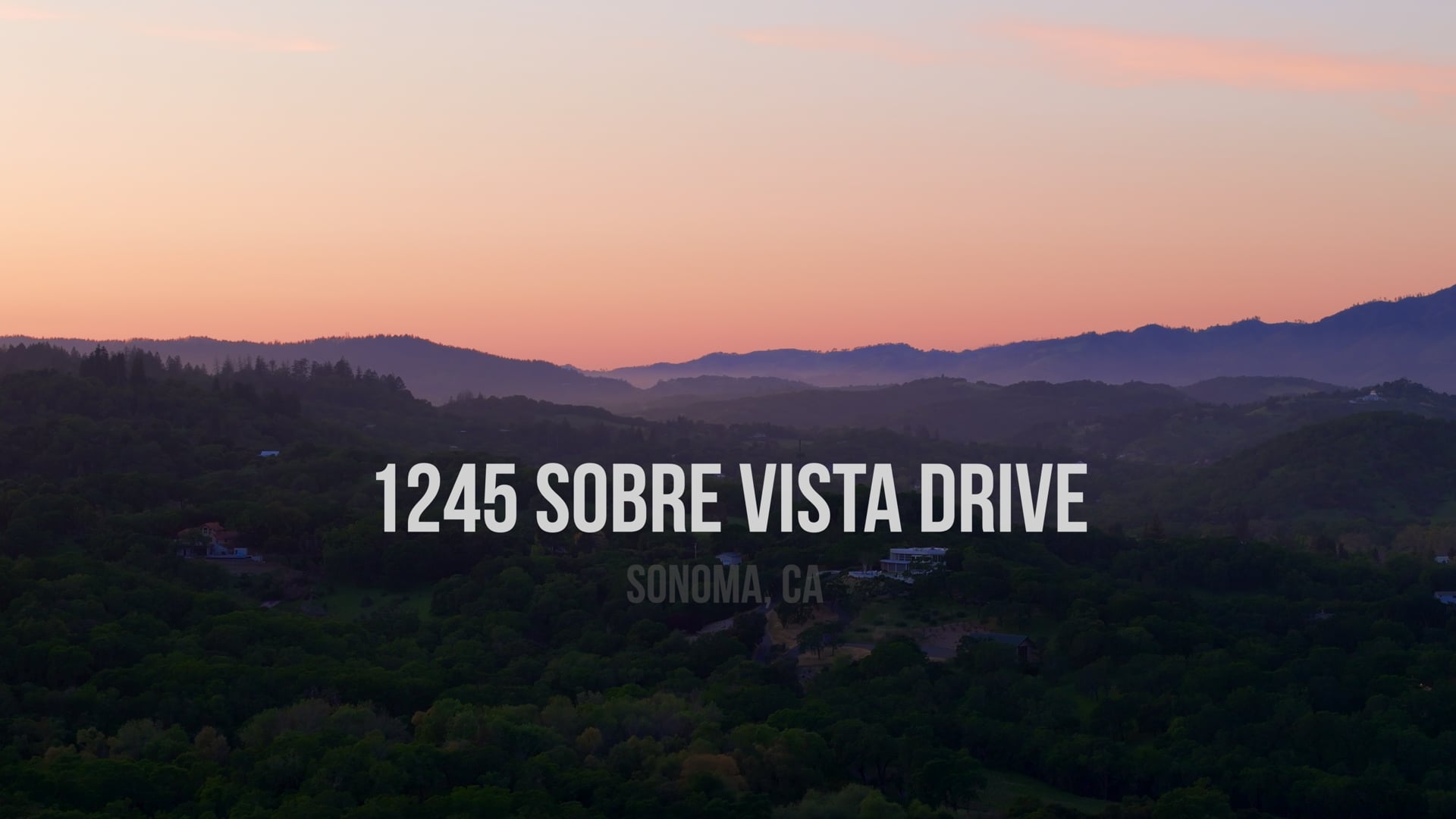 1245 Sobre Vista Drive, Sonoma