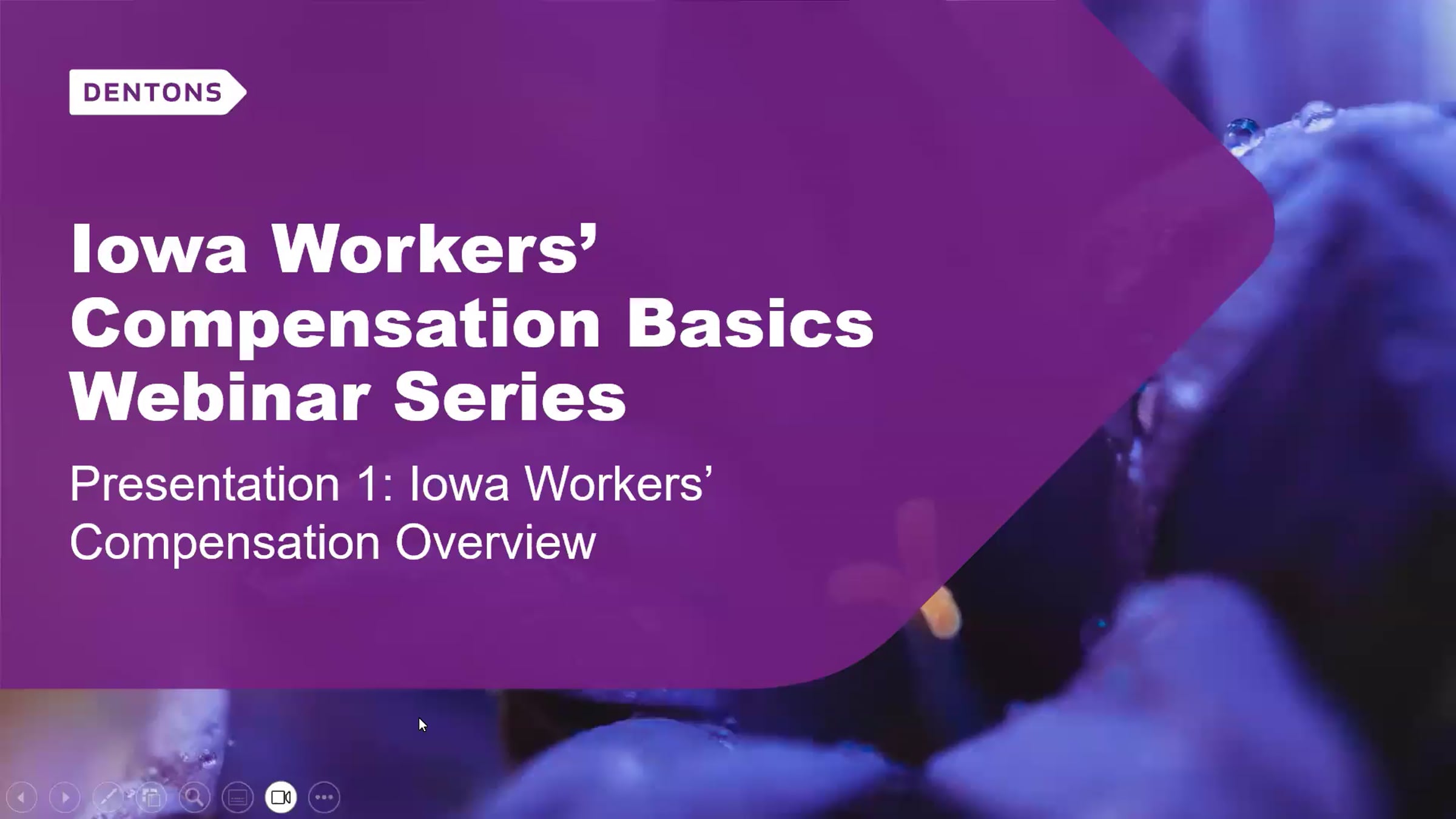 Introduction to Iowa Workers’ Compensation - Webinar Series #1 | Videos ...