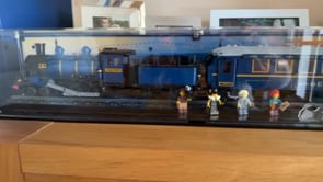 Display Case for LEGO® Ideas: The Orient Express Train (21344
