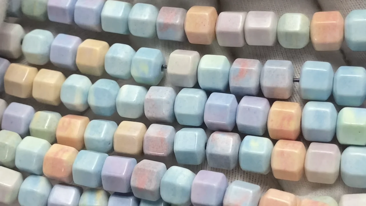 おまとめ専用です♡高品質アラシャンアゲート アラシャンアゲート（阿拉善瑪瑙） パステルカラー 六角形