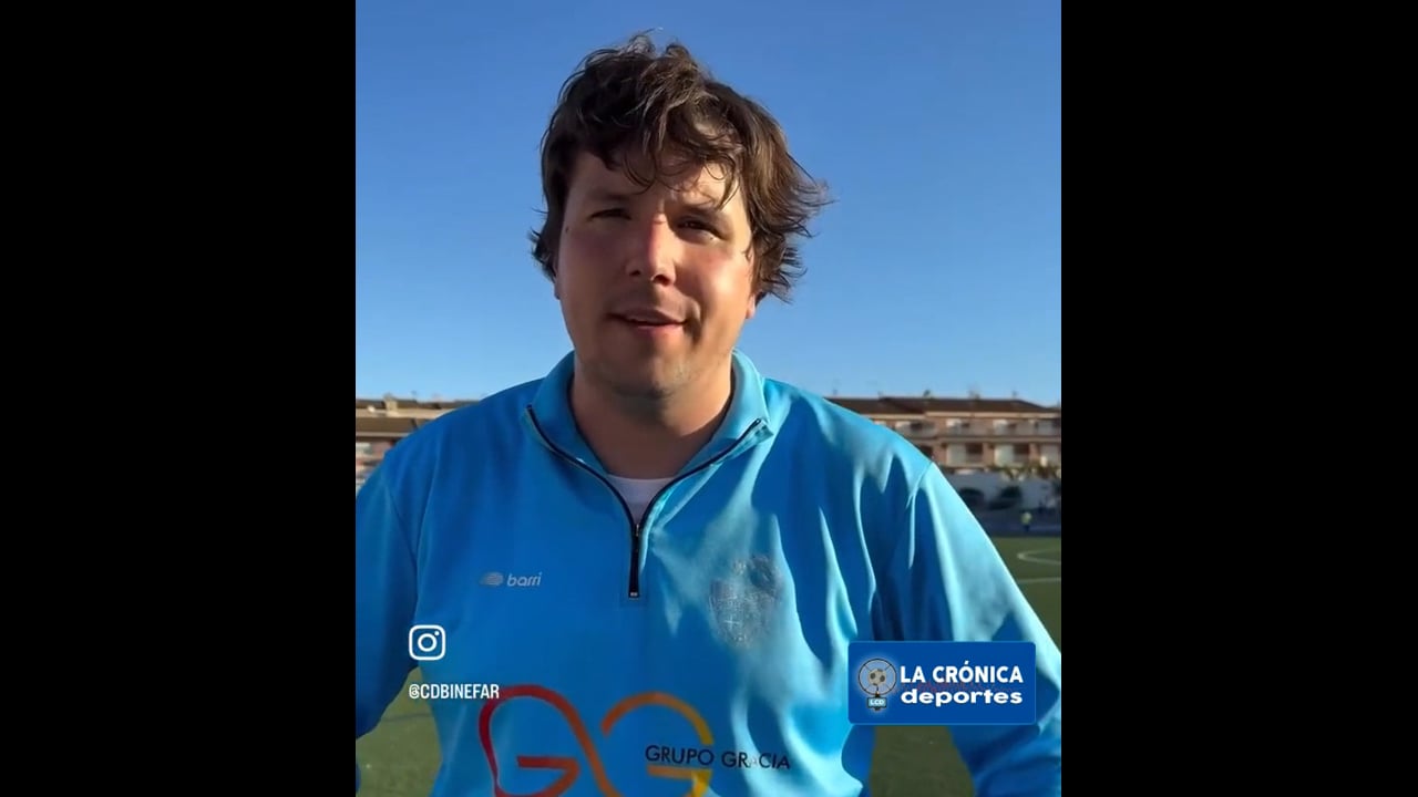 LUIS ARCAS (Entrenador Binéfar) CD Caspe 0-0 CD Binéfar / Jor. 31 / Tercera Rfef