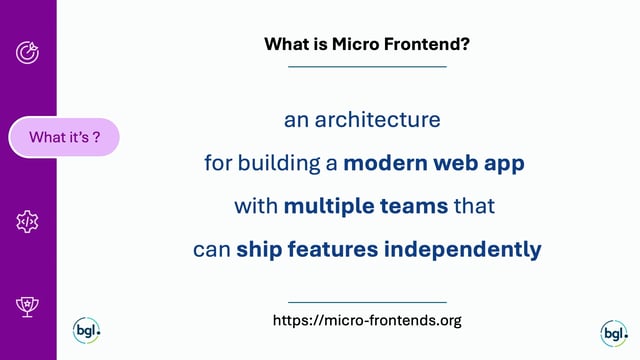 Thumbnail for States, Components and Libs management in Micro-Frontends