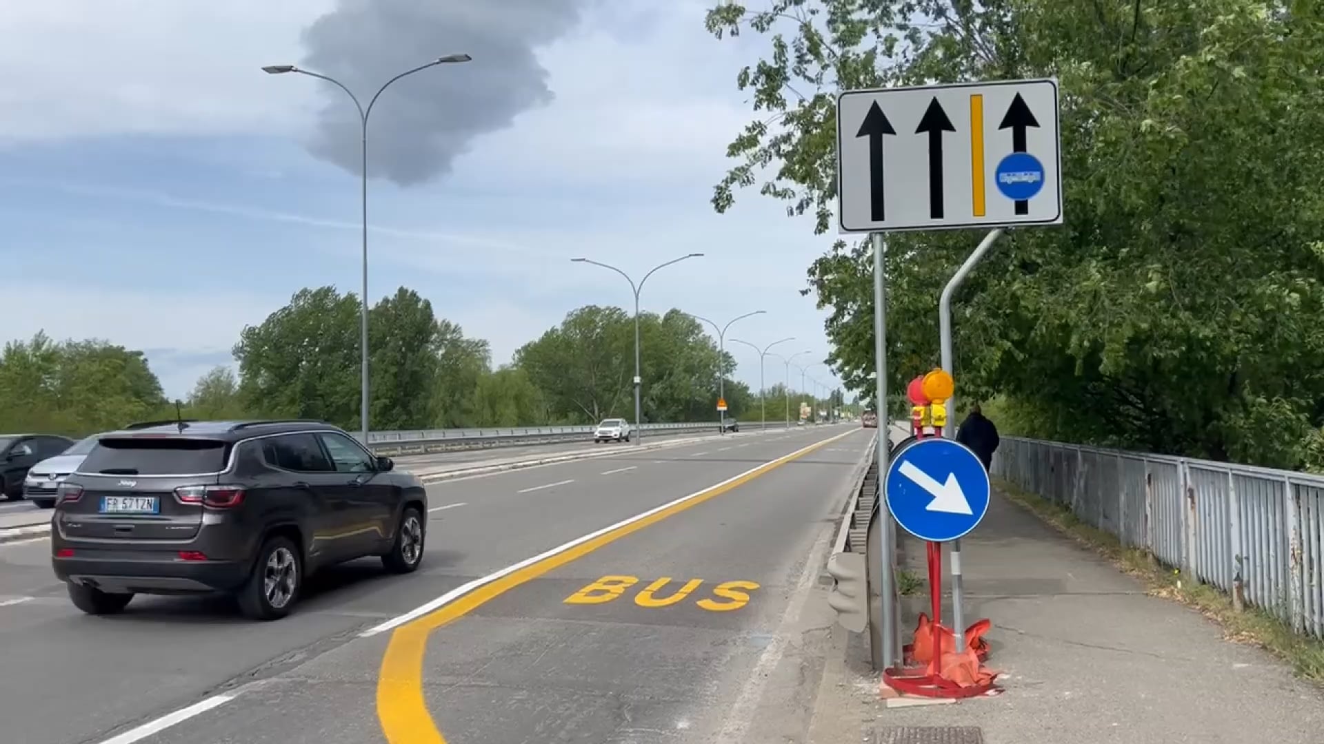 Nell’uovo di Pasqua, la nuova preferenziale in viale Togliatti