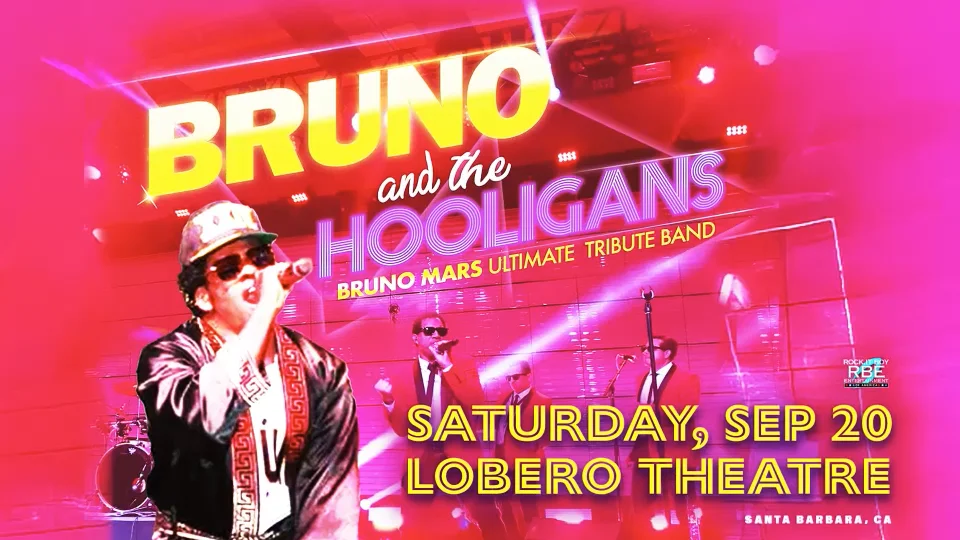 BRUNO AND THE HOOLIGANS - BRUNO MARS ULTIMATE TRIBUTE BAND - Rock