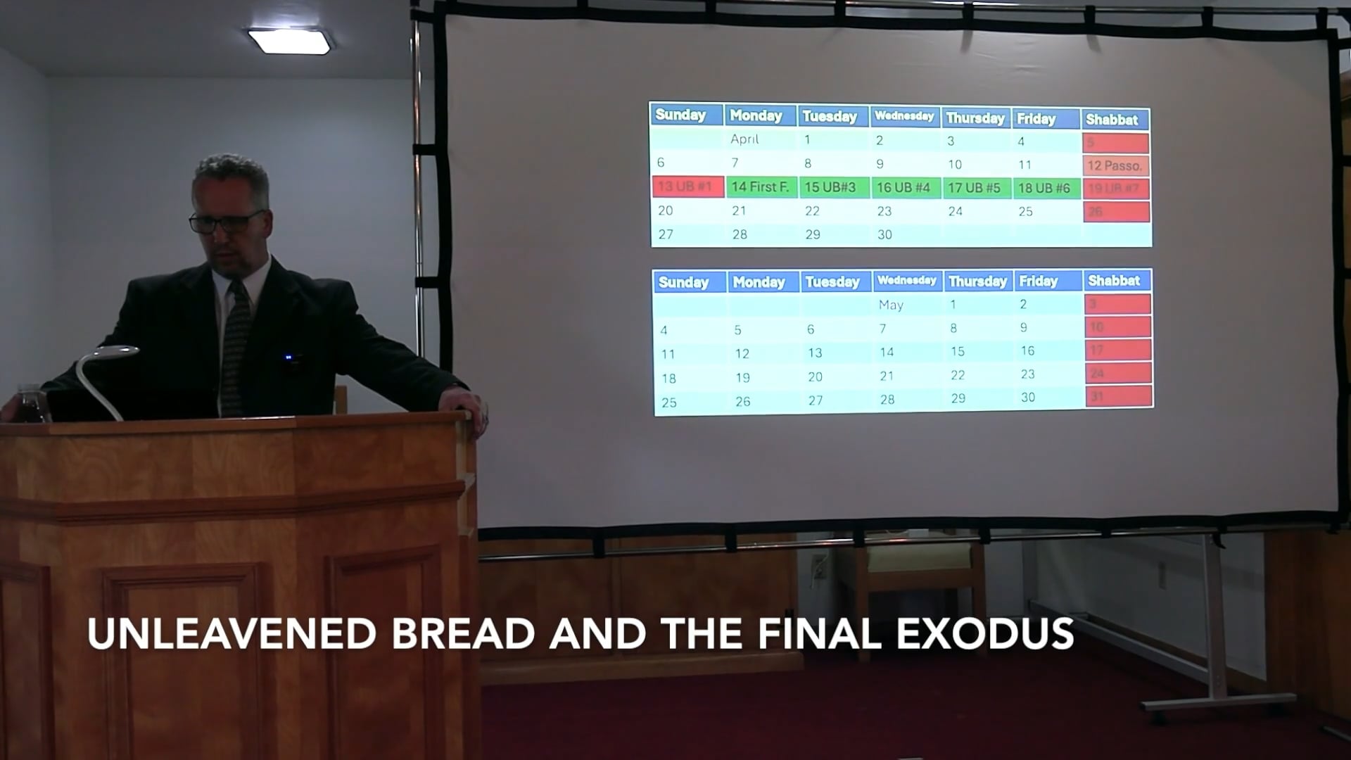Unleavened Bread and the Final Exodus