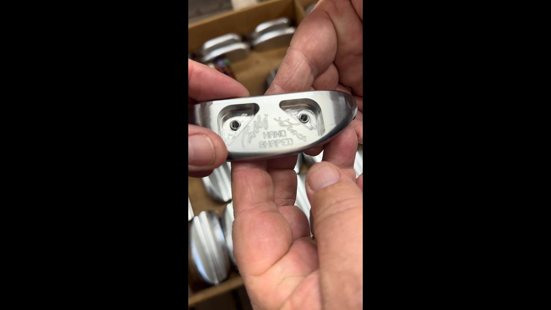 Bobby Grace HAND SHAPED CUSTOM BLADE.