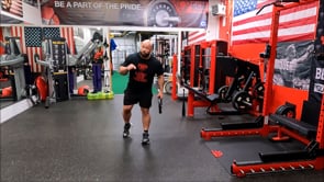 Loaded Rotational Lunge