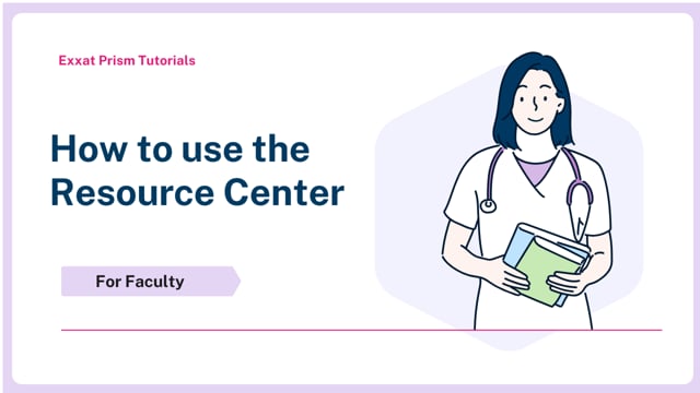 Using the Faculty Resource Center