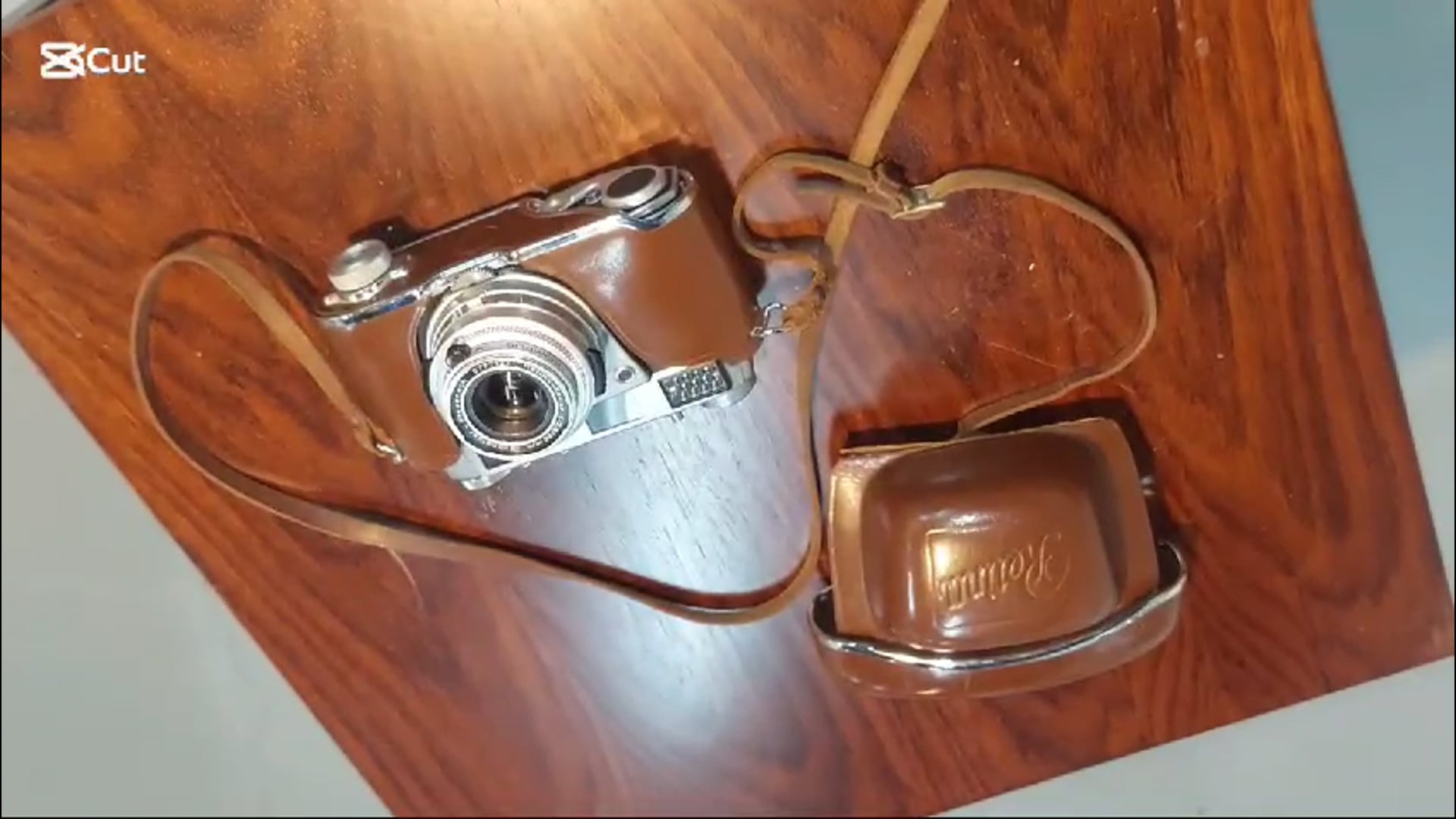 Antique Kodak Retina III S Camera with Leather Case For Sale at