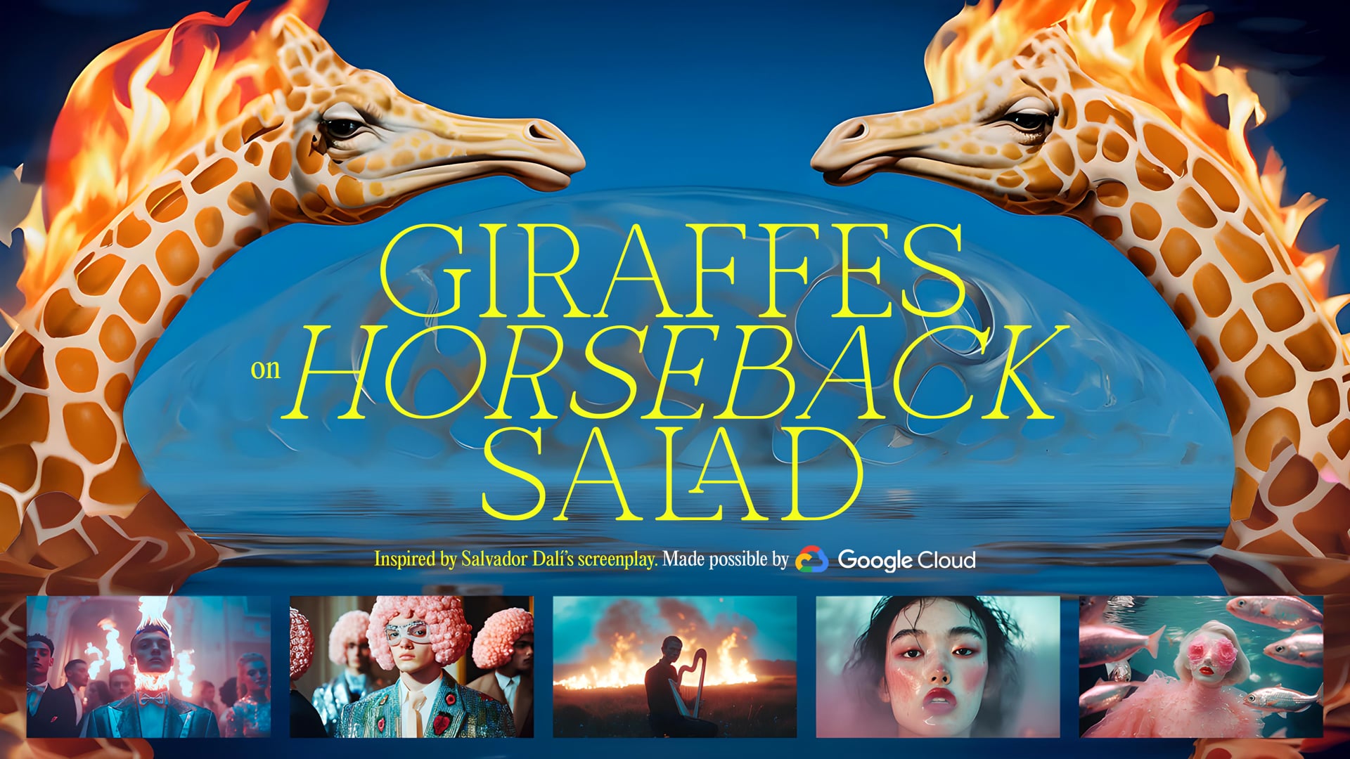 The Dalí Museum | Giraffes on Horseback Salad by Salvador Dalí | Google | Goodby Silverstein & Partners