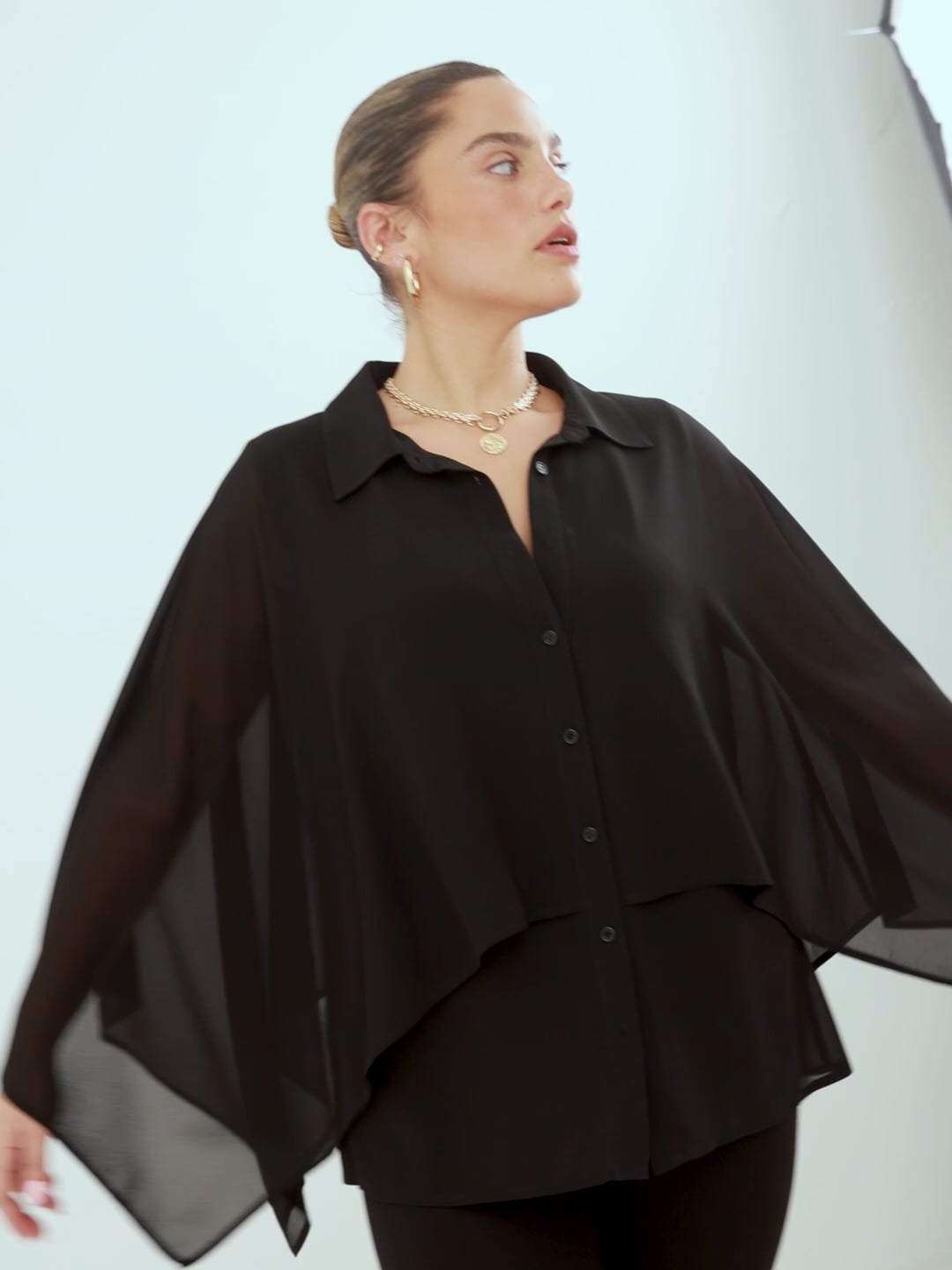 JUMP & ONOT,279.9000,חולצה שיפון שתי שכבות,in-stock