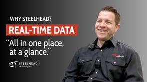 Obtaining real-time data at Colourfast with Steelhead Technologies