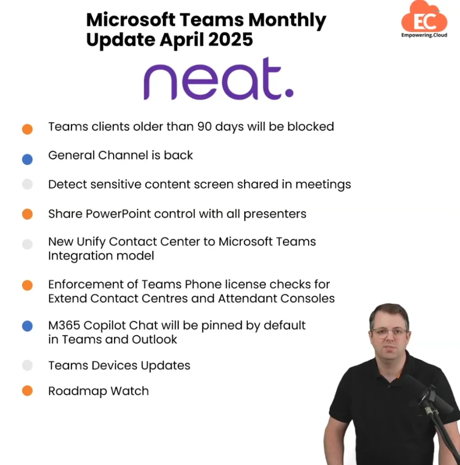 Microsoft Teams Monthly Update April 2025