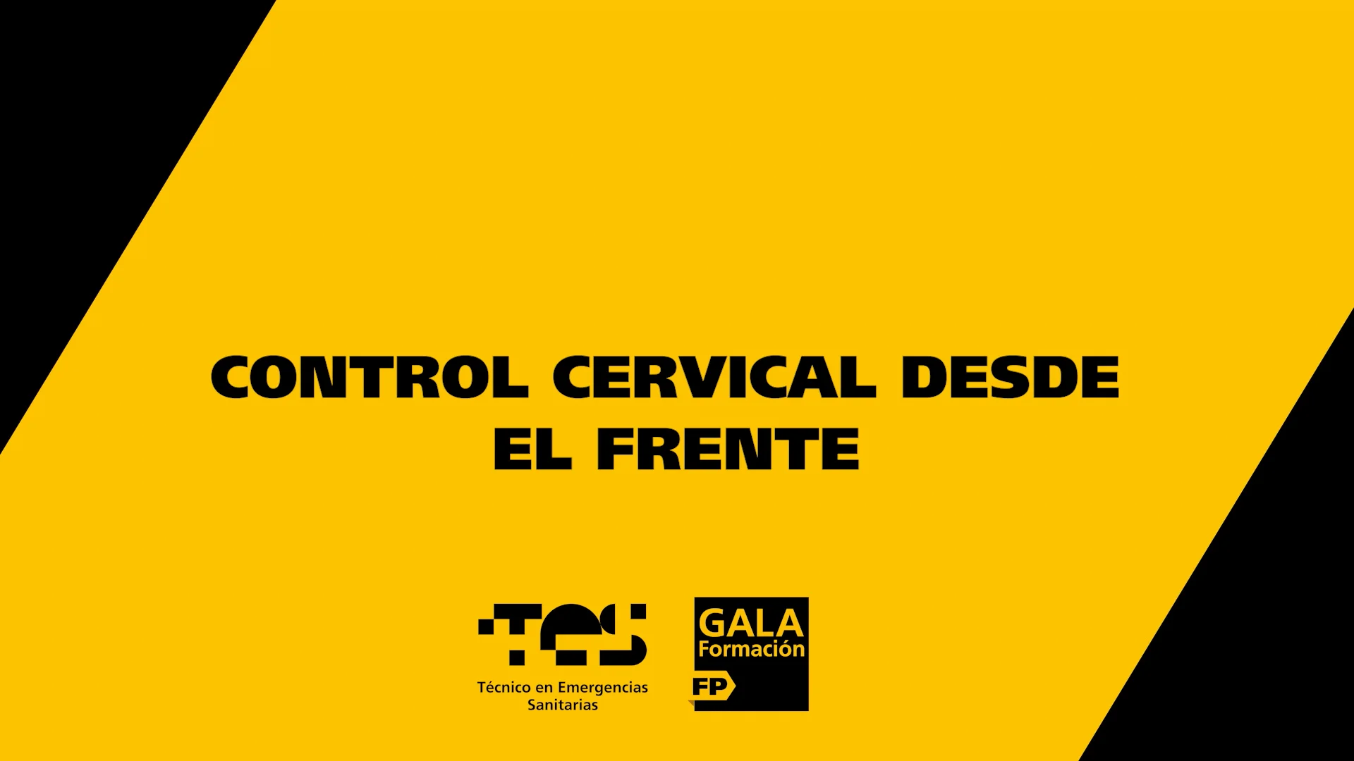 CONTROL CERVICAL DESDE EL FRENTE