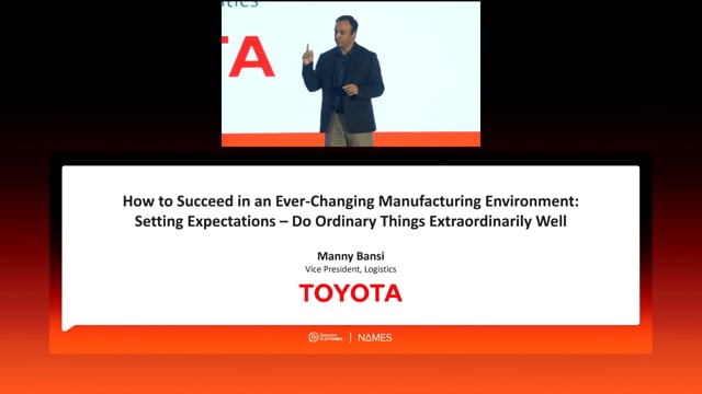 Reimagining Toyota's Customer Centered Supply Chain