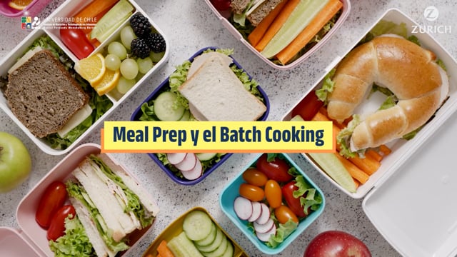 Meal Prep y Batch Cooking - INTA / Zurich