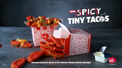 Jack in the Box -  Spicy Tiny Tacos