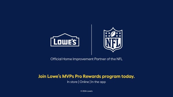 Lowes - MVP Enrollment NFL