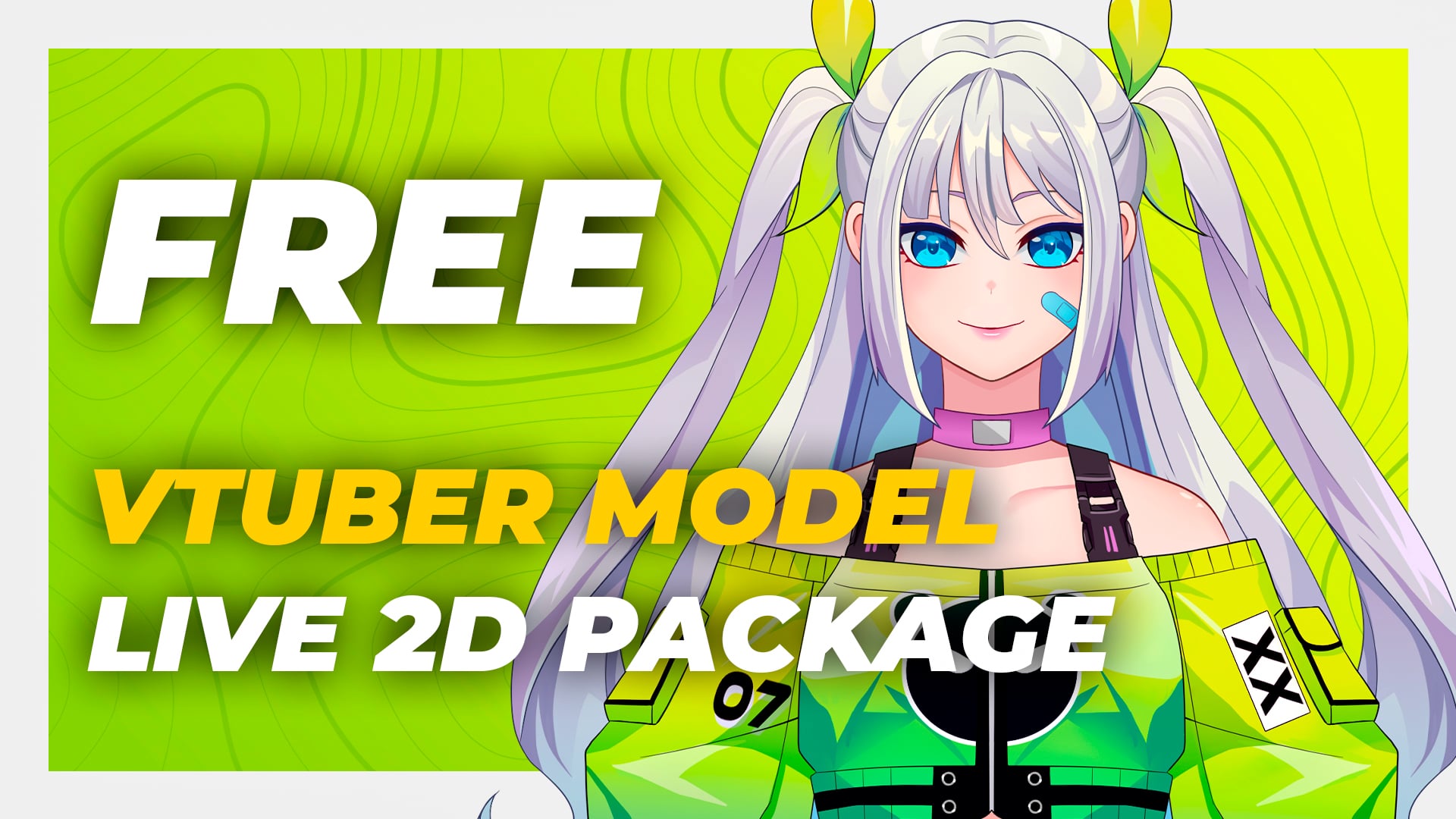 Download Free VTuber Model – Live 2D + VTube Studio Pack | Videos ...