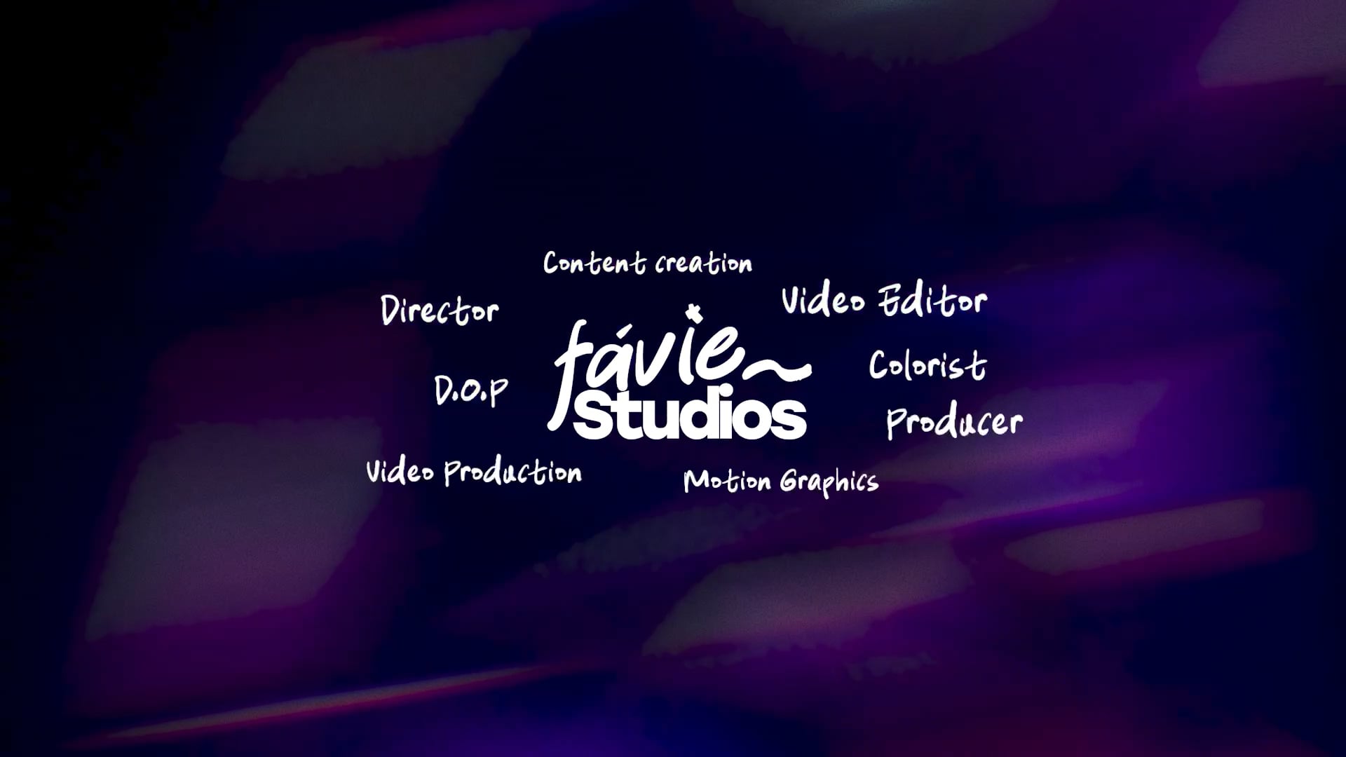 Fávie Studios Showreel