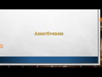 1. INTRODUCTION AND STUDY PLAN.ASSERTIVENESS