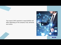 HR Management: 1.2 The Key Responsibilites of HR
