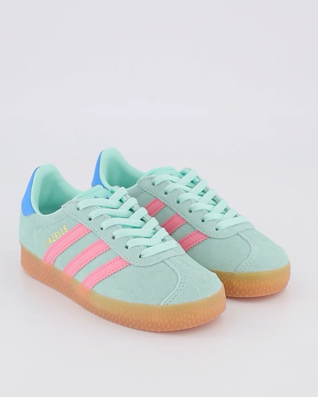 adidas gazelle silver green womens Gazelle C Sneakers in green suede  Deliberti