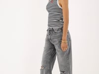 Black and white striped tank top | My Jewellery