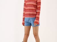 Rode roze top