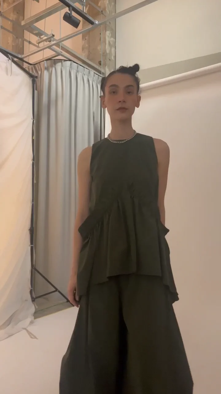 ROUND GATHER TOP【セットアップ着用可能】 | トップス/その他