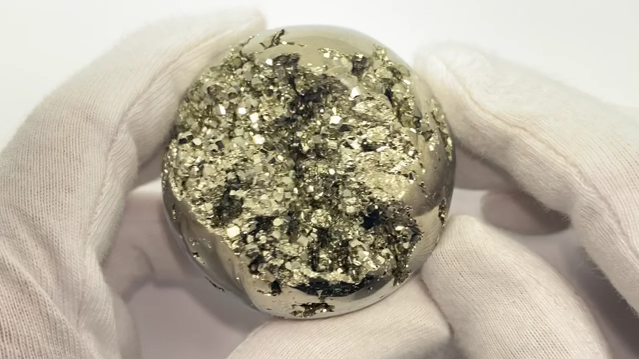 ヒマラヤゴールデンスフィア ゴールデンヒーラースフィア Φ51mm／虹・スター | Mt.Sophia 天然石屋