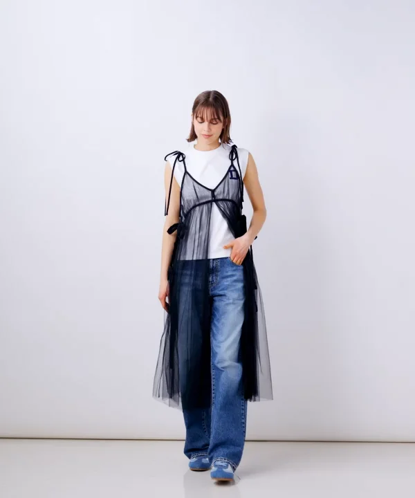 pinkgirl様　ダブルスタンダード　リボンチュールジレ DSC / リボンチュールジレ DRESS Night STORE | ダブル