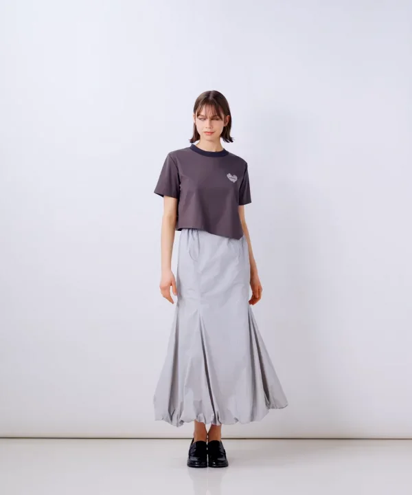 2025ss タグ付 ESSENTIAL ライトワッシャータフタスカート 38 2025ss タグ付 ESSENTIAL ライトワッシャータフタスカート 38